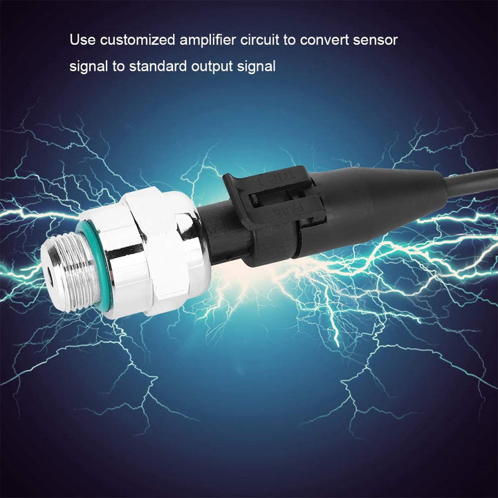 HTP Drucksensor, 0-1MPA G3/8 5V 3.3V Transmitter Druckwandler für Frequenzumwandlung Wasserpumpe