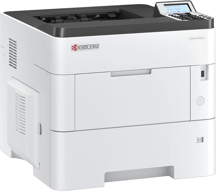 Kyocera Klimaschutz-System Ecosys PA6000x Laserdrucker Schwarz Weiss, Duplex-Einheit, 60 Seiten pro