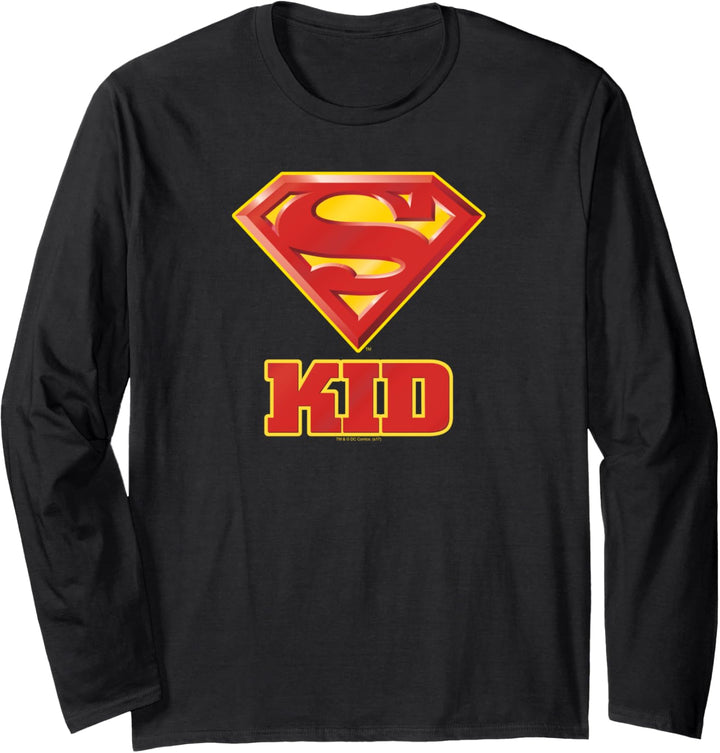Superman Super Kid Langarmshirt