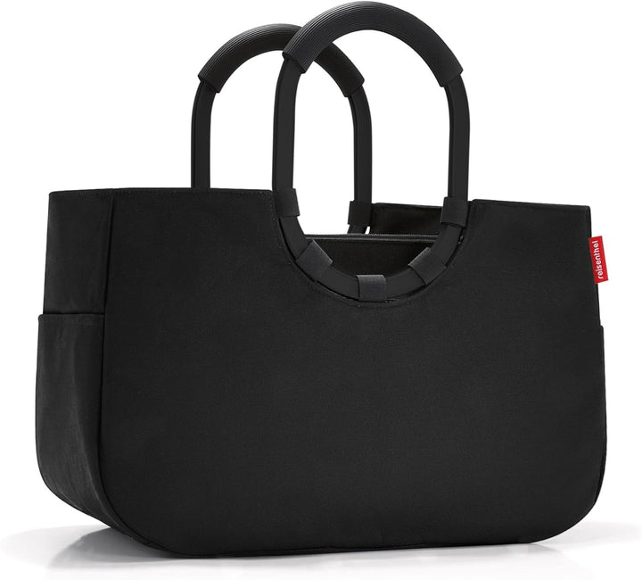 reisenthel loopshopper M – Stabile Tasche mit praktischen Fächern aus recycelten PET-Flaschen – Eleg