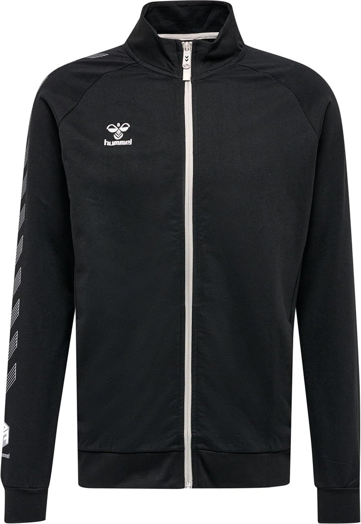 hummel Herren Hmlmove Grid Cot. Zip Jacket jacket S Schwarz, S Schwarz