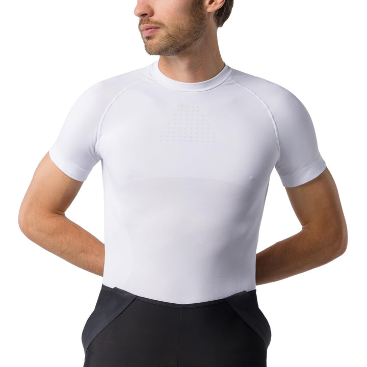 CASTELLI Herren Core Seamless Base Layer Ss Tights S-M Weiss Schwarz, S-M Weiss Schwarz