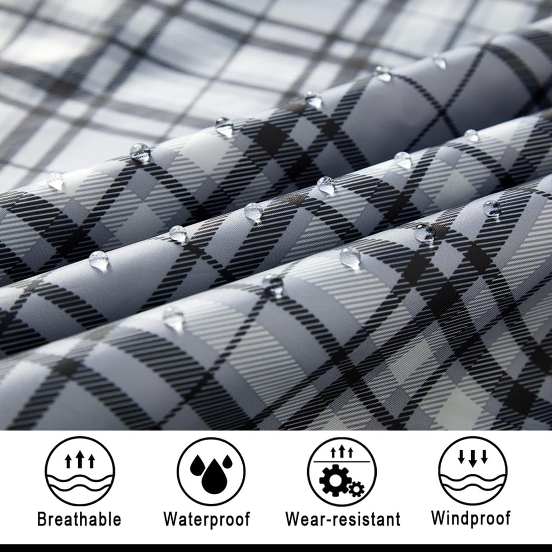 Regenponcho Damen/Herren Outdoor Jacket – Wasserdicht, Leicht & Packbar für Wandern, Camping Mit Kap