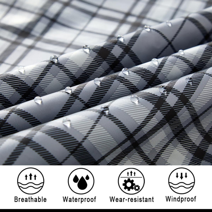 Regenponcho Damen/Herren Outdoor Jacket – Wasserdicht, Leicht & Packbar für Wandern, Camping Mit Kap