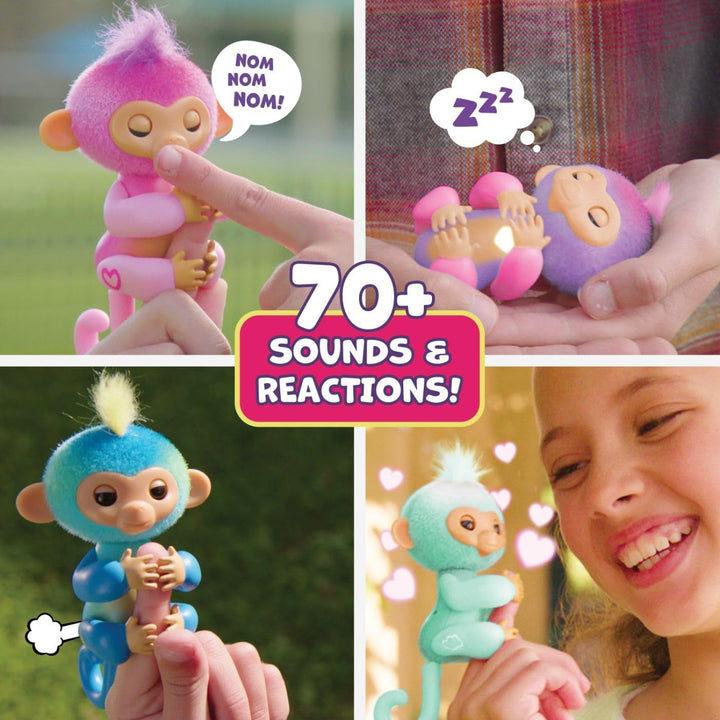 Fingerlings 2.0 Monkey Pink - Harmony, 3.14 x 3.14 x 4.92 inches