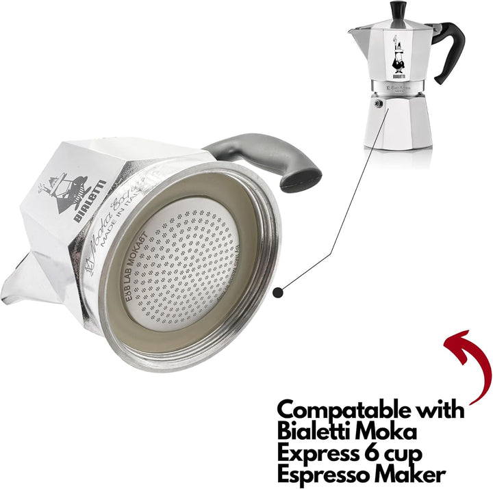 E&amp;B Lab, by IMS Competition Mokka-Filter (6 Tassen) 6 Cup, 6 Cup