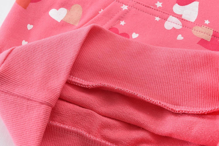 CM-Kid Kapuzenpullover Mädchen Langarm Hoodie Bunt Kinder Sweatshirts Baumwolle Warm Tops 1-7 Jahre