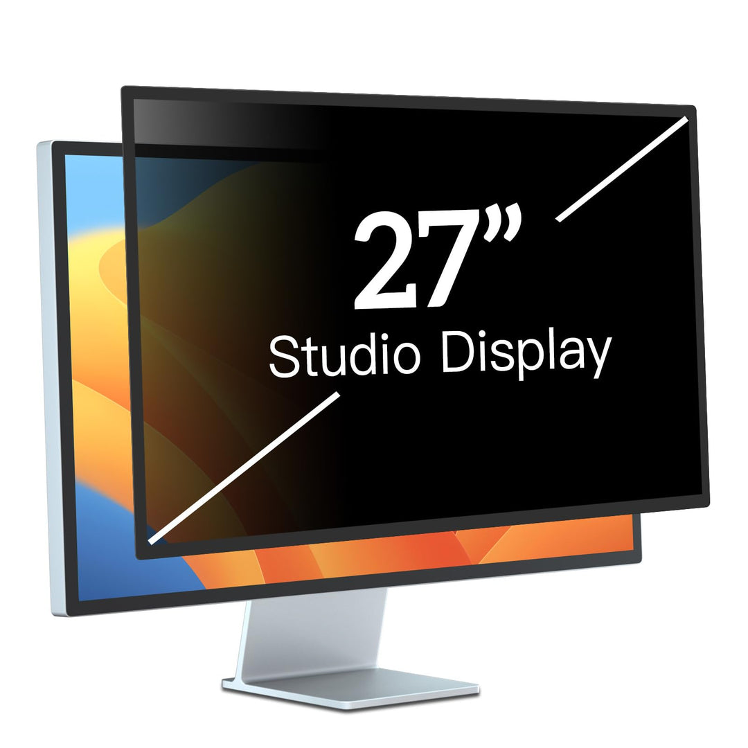 PYS Blickschutzfolie für Apple Studio Display 27 Zoll Monitor Selbstklebend Abnehmbar Blickschutzfil