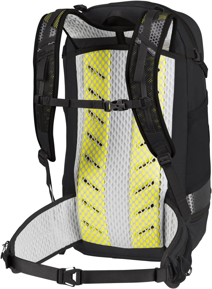 Jack Wolfskin Unisex Moab Jam Pro 30.5 Hiking Pack (1er Pack) Einheitsgrösse Flash Black, Einheitsgr