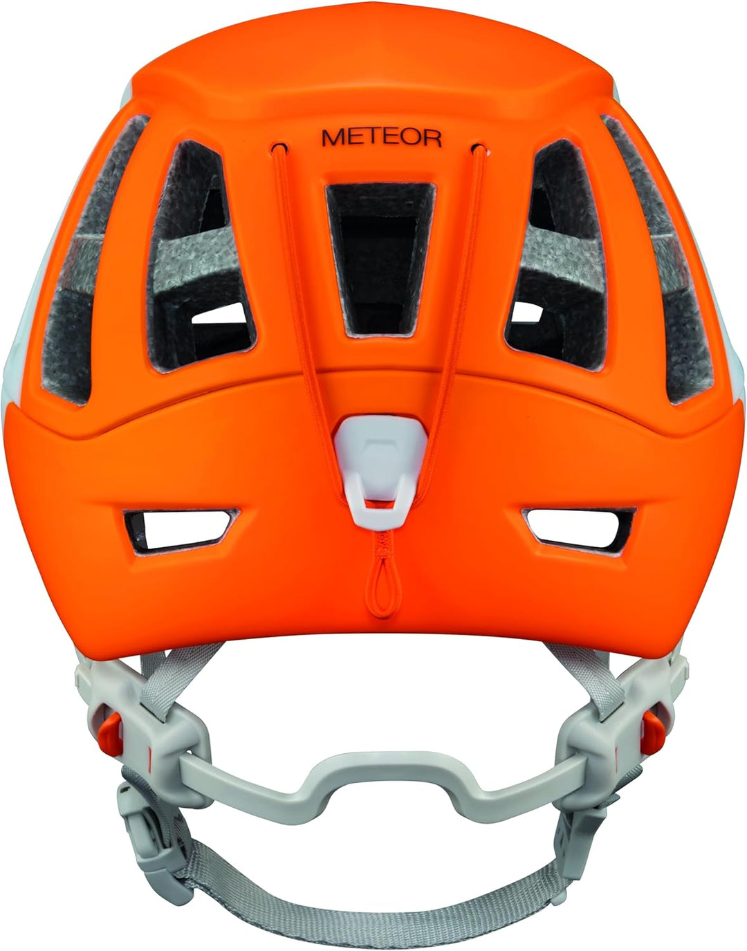 PETZL Unisex – Erwachsene Meteor Helm S/M (48-58 cm) weiss / orange, S/M (48-58 cm) weiss / orange