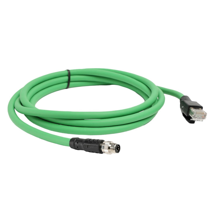M8 4-position RJ45 Cat5e EtherCAT-Kabel für Beckhoff Aktuator-Sensor EtherNet Profinet Feldbus indus