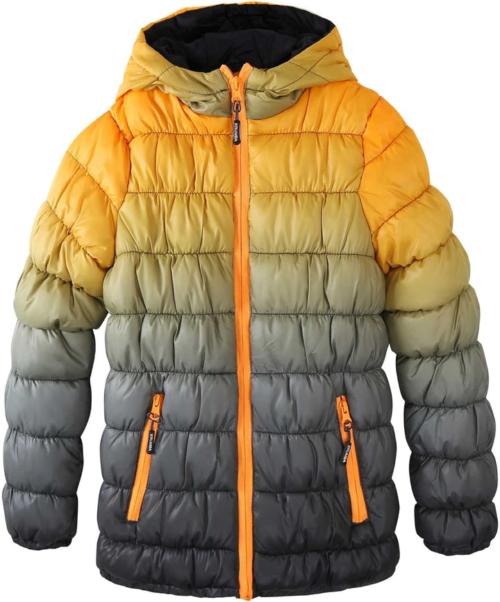 Krumba Jungen Wasserdicht Kapuze Puffer Jacken 146 Schwarz, 146 Schwarz