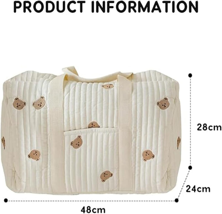 Wickeltasche für Neugeborene, langlebig, grosse Kapazität, Baumwolle, Wickeltasche für Mama, leicht,