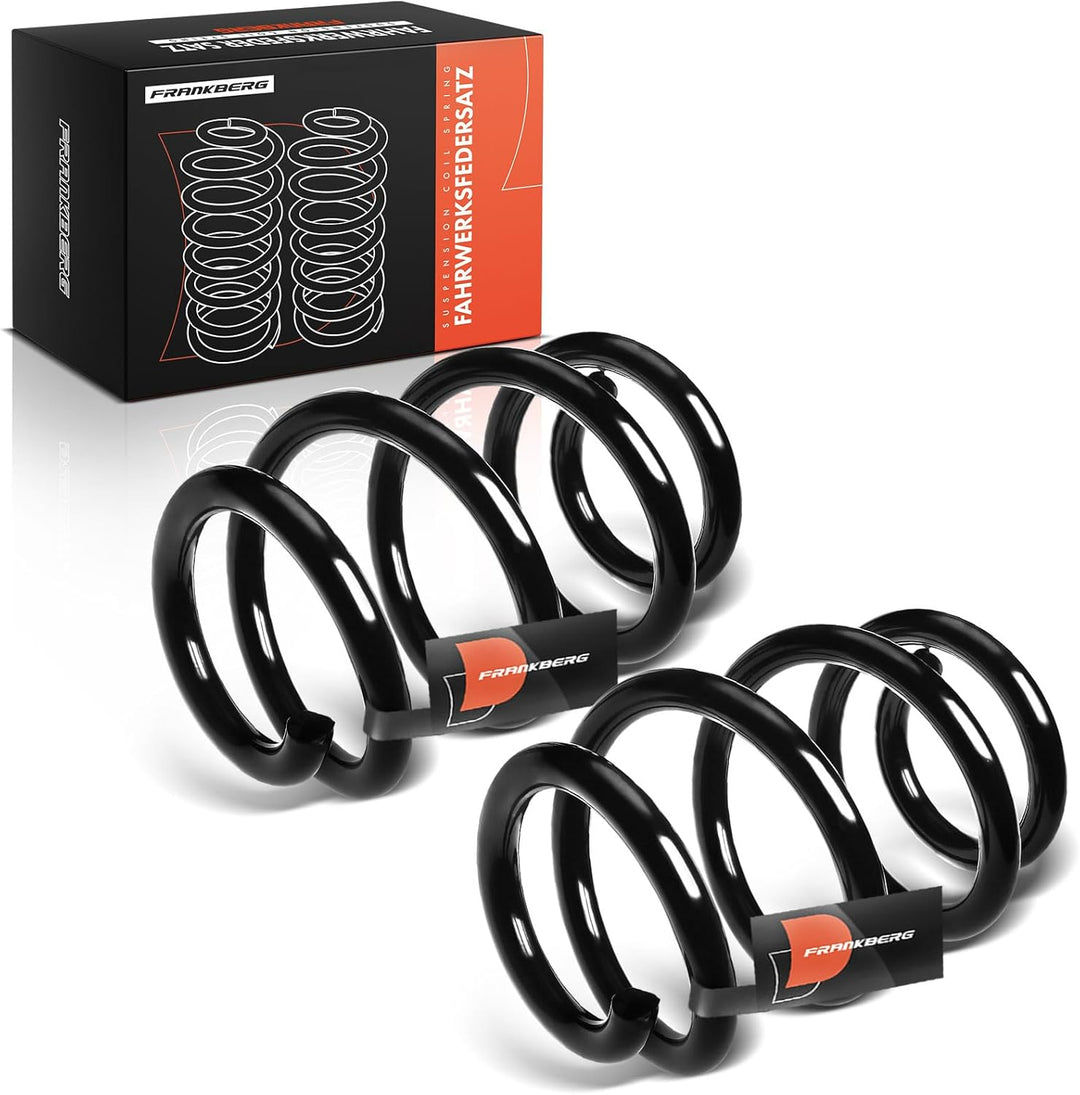 Frankberg 2x Federn Fahrwerksfeder Hinterachse Kompatibel mit A-Klasse W176 A 250 2012-2018 Replace#