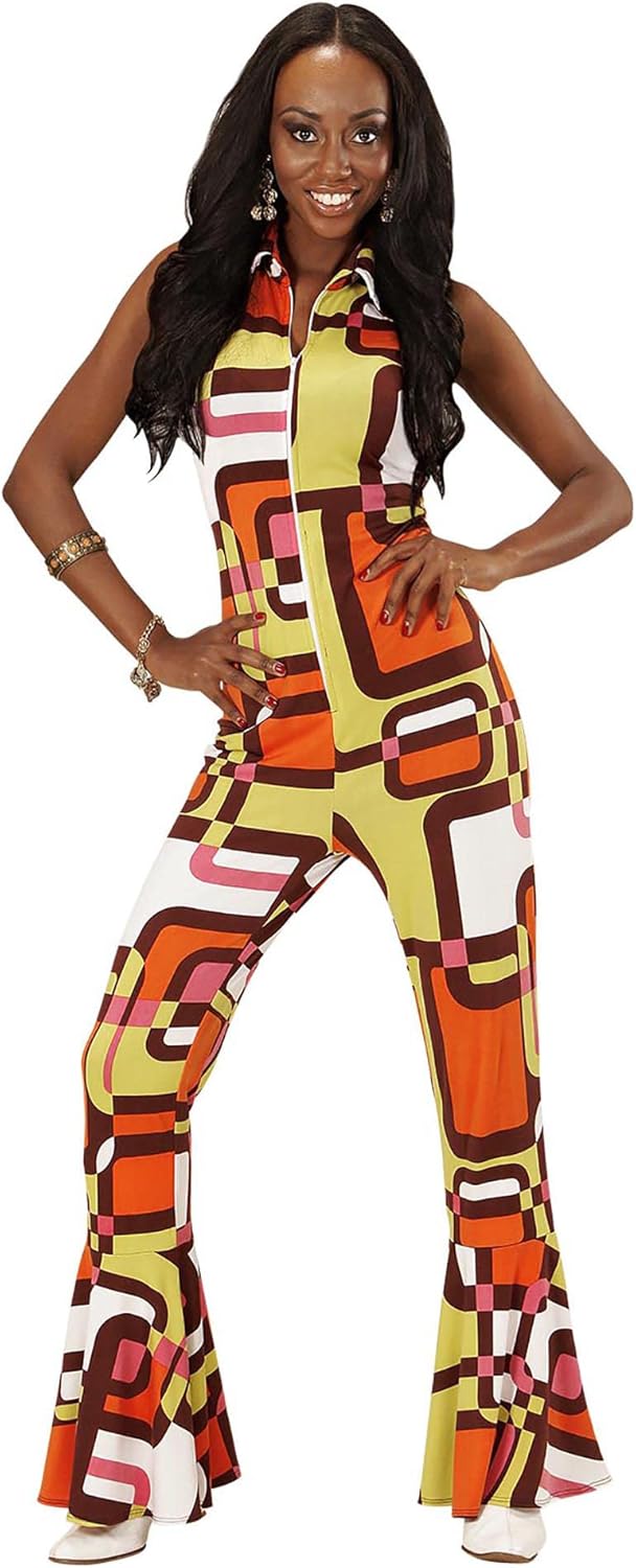 WIDMANN 08933 COSTUME TUTA DONNA ANNI 70 L TUBES #0893, L