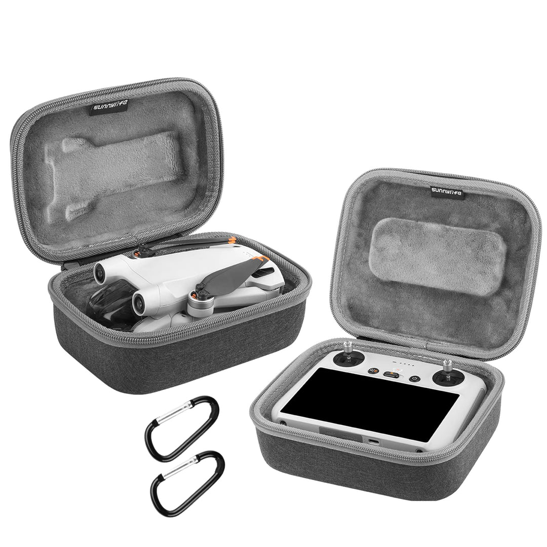 Tasche für DJI Mini 3 Pro mit Fernbedienung, Hardcase Box Transportkoffer Klein Ultralight Zubehör