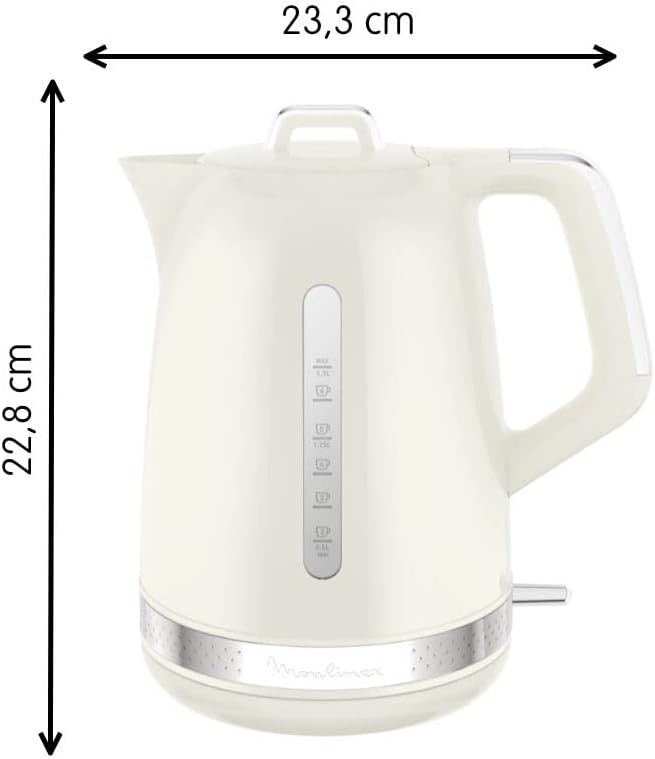 Bollitore elettrico Moulinex BY320A, Edelstahl