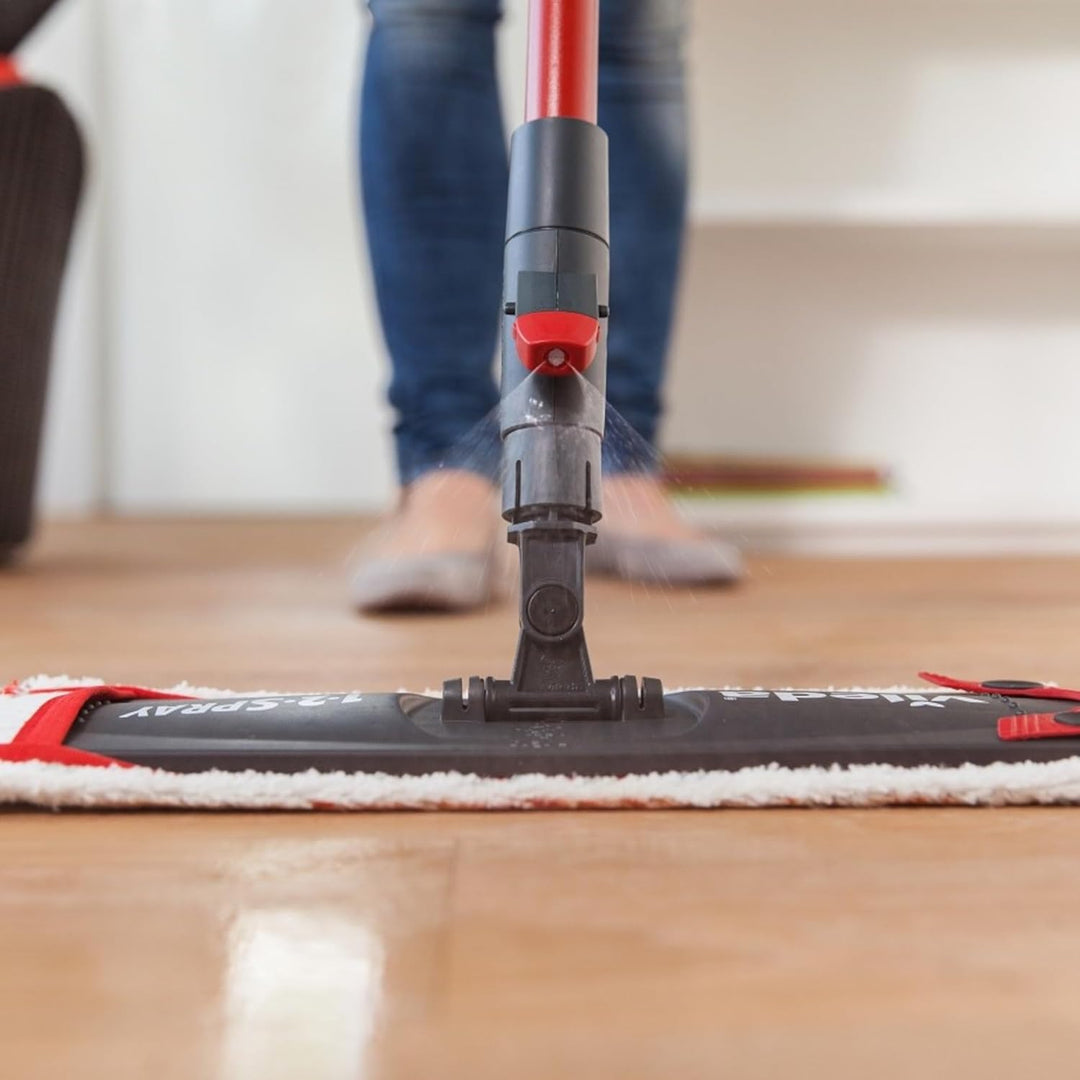 Vileda 1–2 Spray flach Spray Mop Mopp/Nachfüllpack, rot Mopp / Nachfüllpack Mopp / Nachfüllpack, Mop