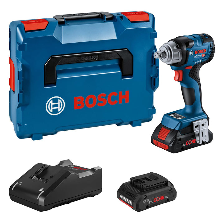 Bosch Professional 18V System Akku Drehschlagschrauber GDS 18V-330 HC (330 Nm Anziehmoment und 560 N