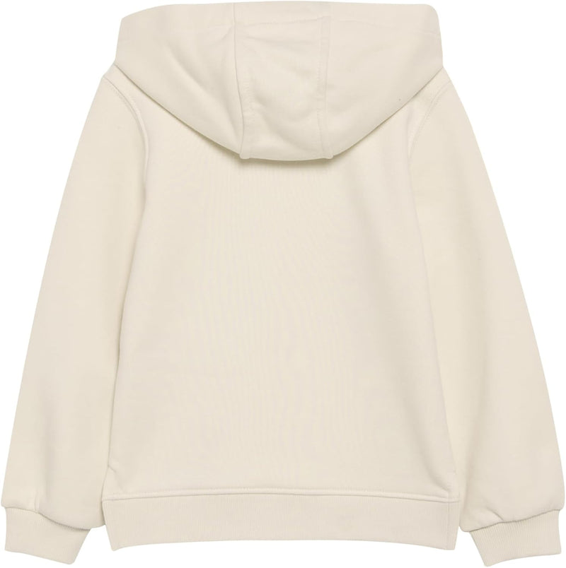 s.Oliver Wärmendes Kapuzen-Sweatshirt mit Glitzerprint 116-122 Helles Sand, 116-122 Helles Sand