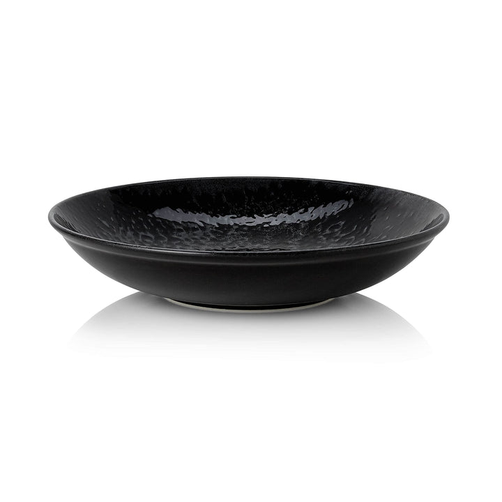 WAS Germany Teller, tief, Ø 25 cm, Set á 6 Stück, night, Porzellan Ø 25 cm (6 Stück) Vida Night, Ø 2