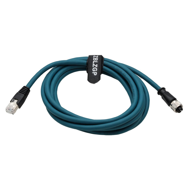 Wasserdichtes IP67 M12 8 Pin Buchse X-Code RJ45 Kabel für Aussenüberwachung 3M 3M US, 3M US