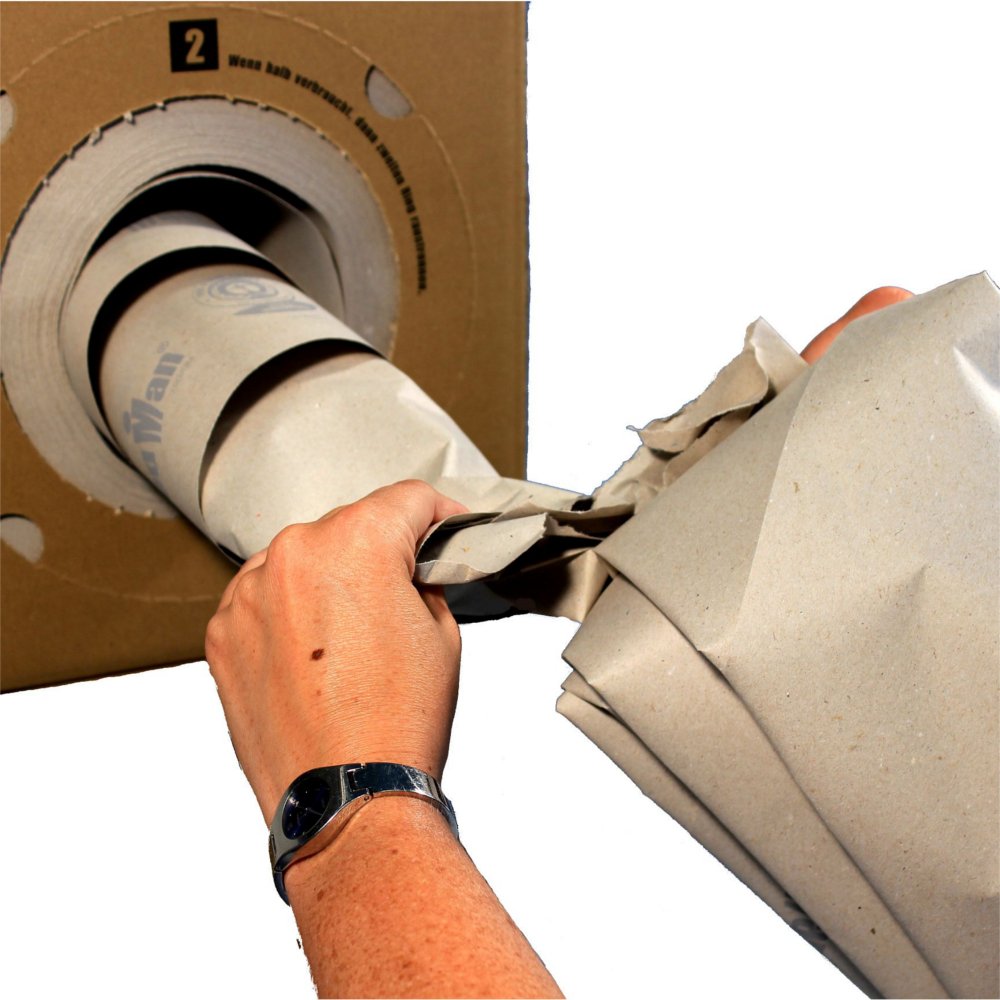SpeedMan Box - Mobile Spenderbox mit Packpapier