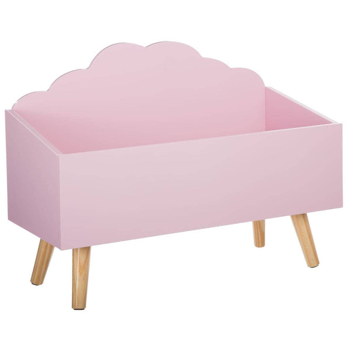 Kinderkiste Wolke rosa - Rosa - Atmosphera créateur d'intérieur L. 58 x l. 45 x H. 28 cm Rosa, L. 58