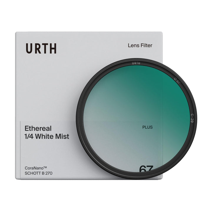 Urth 72mm Ethereal White Mist ¼ Diffusions-Objektivfilter (Plus+) - Kinoeffekt, 20-fache Nanobeschic