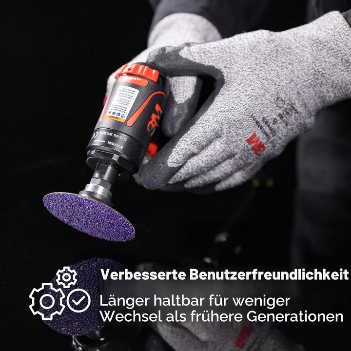 3M Cubitron II Roloc-Faserscheibe, 786C, 33389, 7,6 cm, Körnung 36+, 15 Stück, hohe Leistung, schnel