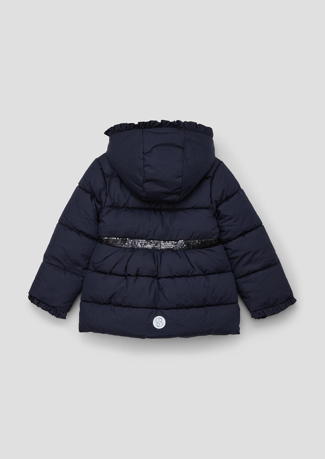 s.Oliver Steppjacke mit abnehmbarem Kunstfell 104 Blau, 104 Blau