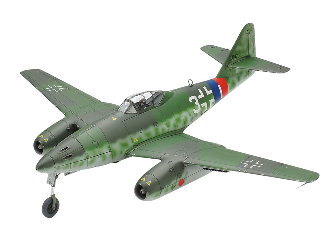 Tamiya 300061087 Militär 300061087-1:48 WWII Deutsche Messerschmitt Me262 A-1A,originalgetreue Nachb