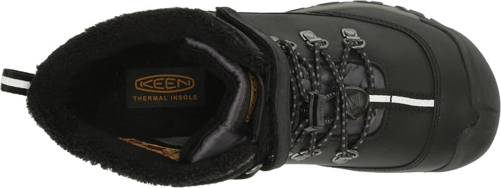 KEEN Unisex Kinder Kanibou Waterproof Schneestiefel 25 EU Black Magnet, 25 EU Black Magnet