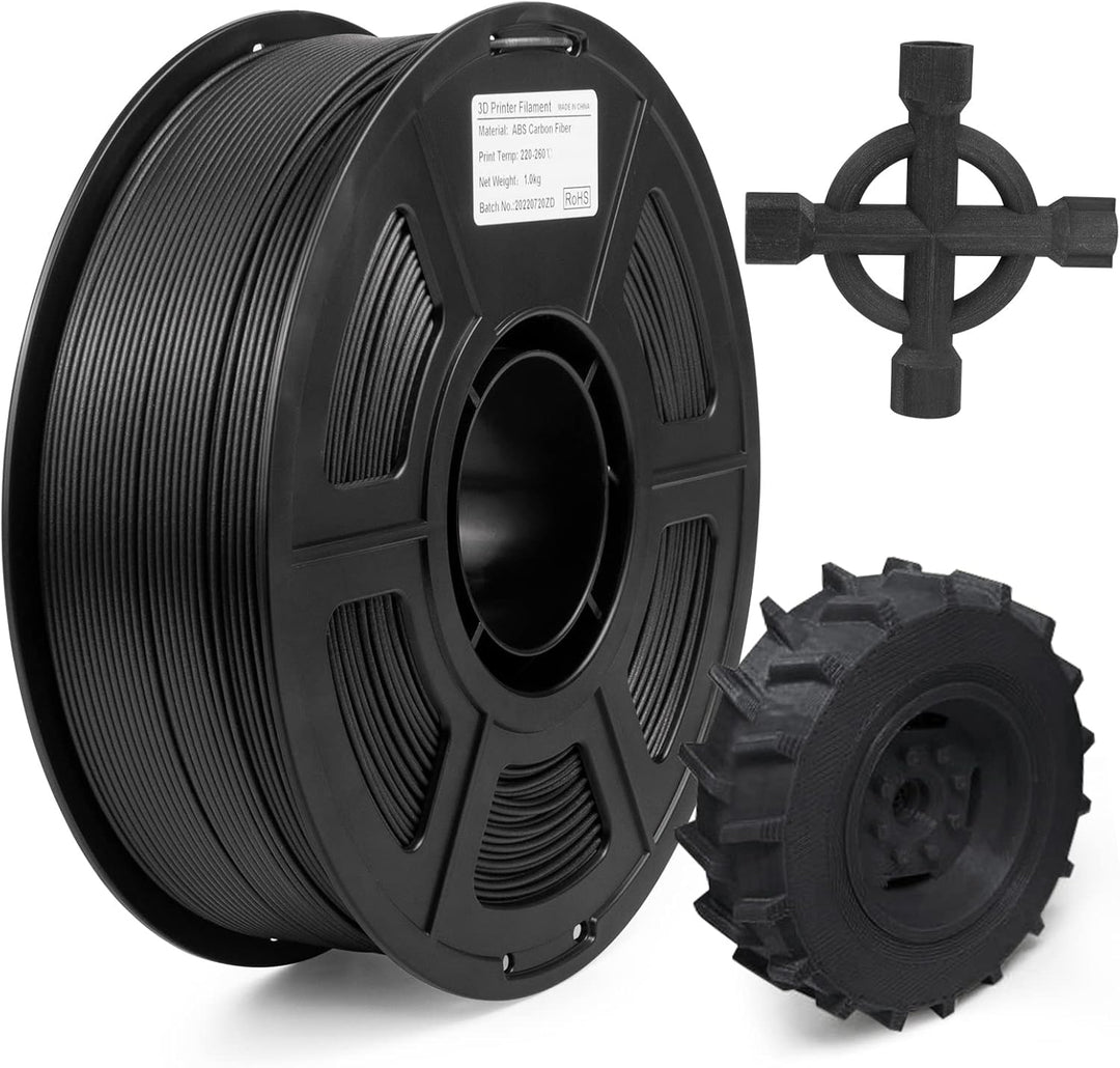 IEMAI ABS Carbon Fibre Filament 1.75 mm, 3D Printer Filament ABS, Carbon Fibre Filament 1.75 ABS Fil