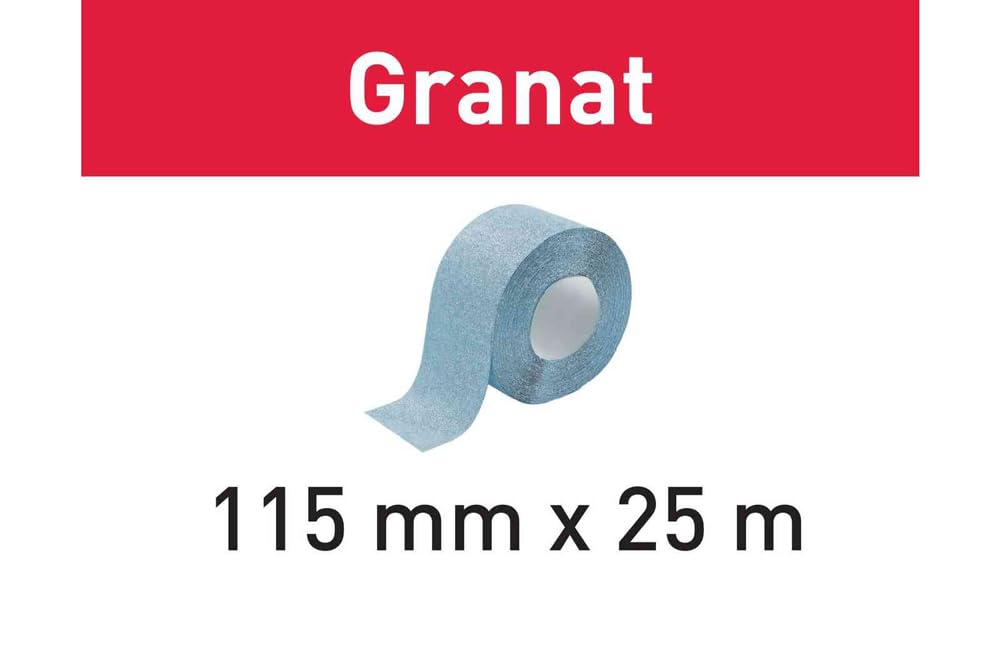 Festool Schleifrolle 115x25m P80 GR Granat