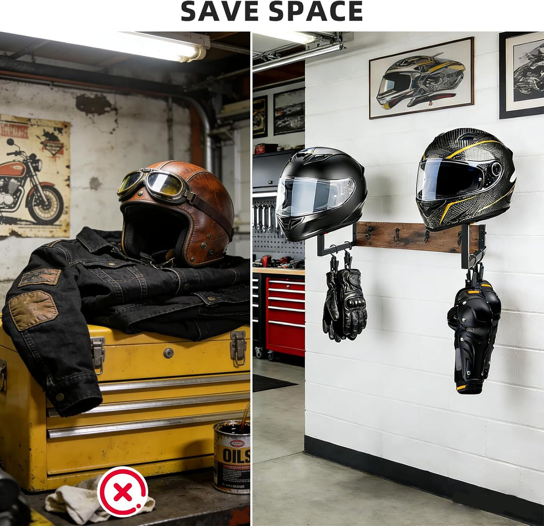 Helmhalter Wandhalterung Motorradhelm Halterung Wand,Motorradhelmhalter Plattenständer Display Organ