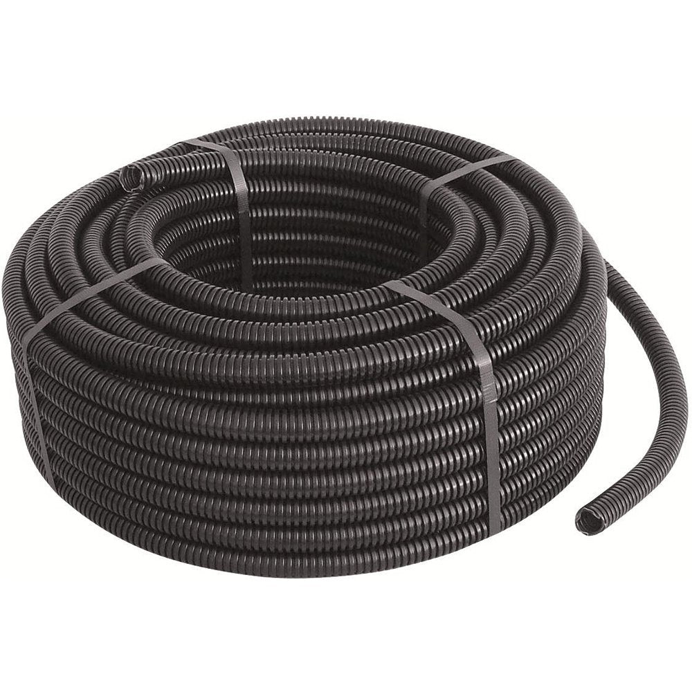 Wellschlauch, schwarz, 100 Meter, gerollt 20 MM, 20 MM