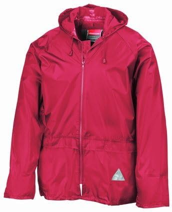 Result Herren Regenanzug Weatherguard Regen-Anzug Colore: Rosso XL, Colore: Rosso XL