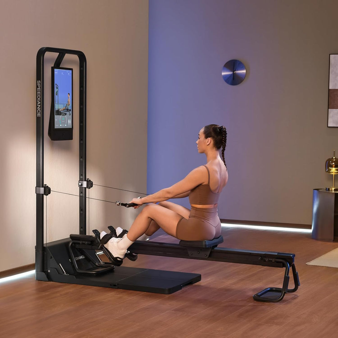 Speediance AeroRow 2 Ruderbank (2.0) – Leise, Stabil & Platzsparend für Ganzkörper-Cardio mit Gym Mo