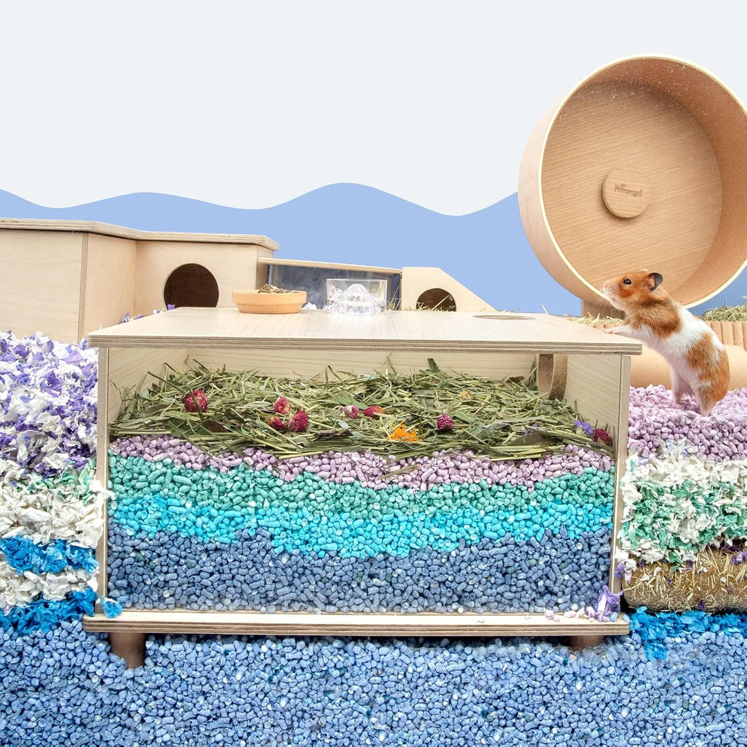 Niteangel Hamster-Papierpellets als Einstreu für syrische Zwerghamster, Gerbils, Mäuse, Lemminge, De