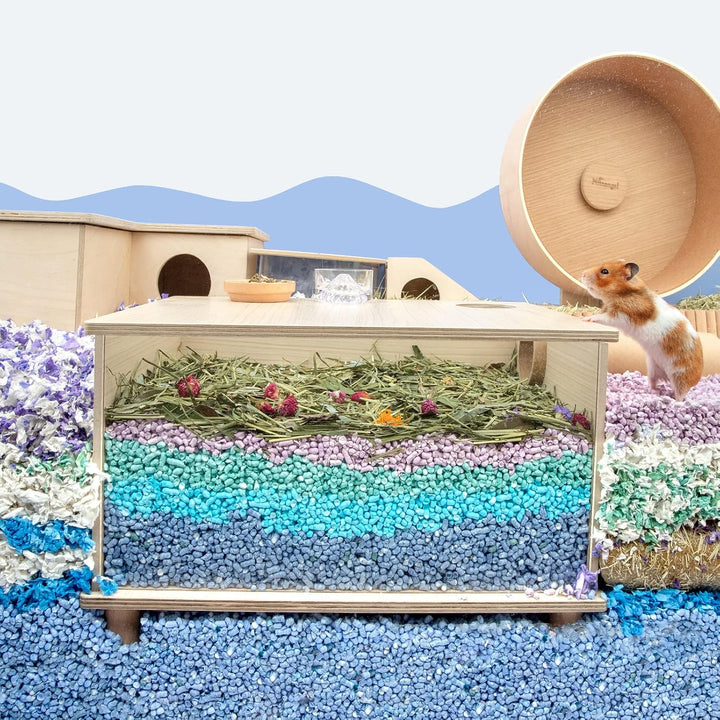 Niteangel Hamster-Papierpellets als Einstreu für syrische Zwerghamster, Gerbils, Mäuse, Lemminge, De