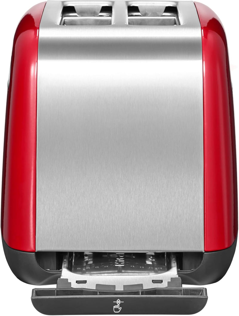 Kitchenaid 5KMT221BER Toaster mit 2 Schlitzen, Empire Rot, Empire Rot