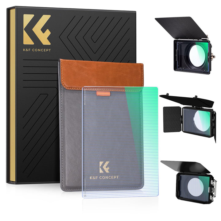 K&F Concept Nano-X Serie 4 x 5,65" Blue Streak Anamorpher Effekt Filter,Dicke 4mm Rechteckfilter für