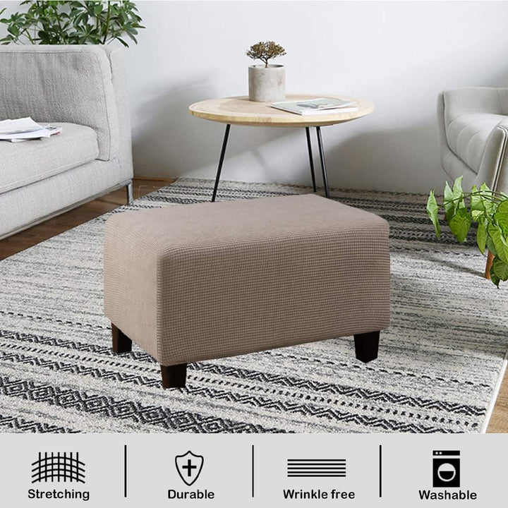 Meigeh Hocker bezug Rechteckige Pouf copertura Hocker Abdeckung Rechteckige Pouf Abdeckung Hockerbez