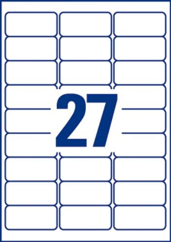 Avery L4784-20 Selbstklebende Namensschilder