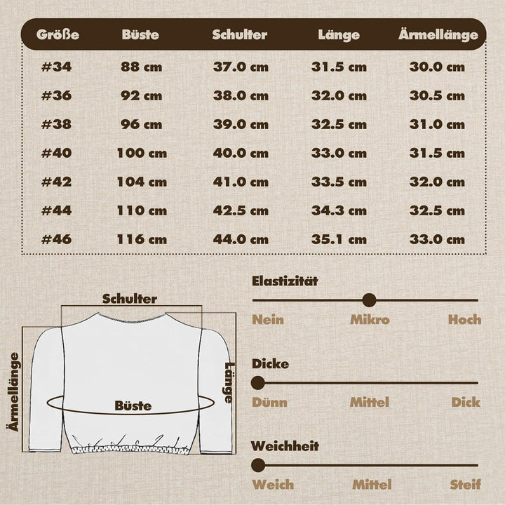 Dirndlparty Dirndlbluse Damen Schlicht, Kurzarm Dirndl Bluse Creme Spitze Trachtenbluse Oktoberfest