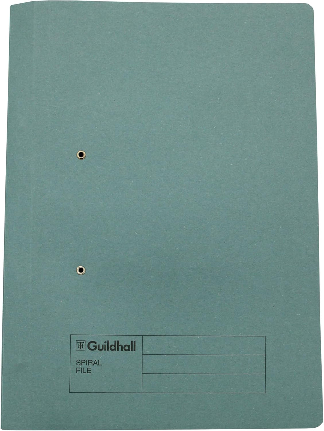 Exacompta - Ref 346-BLUZ – Guildhall – Dokumenten-Spiralordner, 285 g/m² mittelschweres Feder-Manila