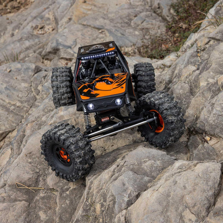 Axial 1:10 UTB10 Capra 1.9 4WS 4x4 Ready to Run Rock Crawler, Ferngesteuerter Geländewagen, Bürstenm