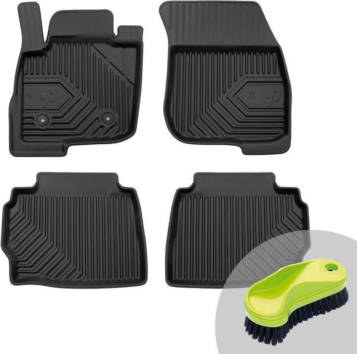 FROGUM No.77 Gummimatten Ganzjahresset von Auto Fussmatten Autofussmatten für Ford Mondeo V ab 2015