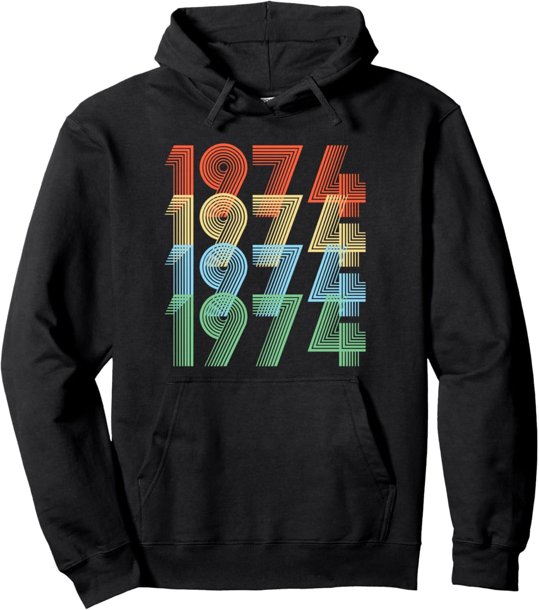 1974 Geburtstag Pullover Hoodie